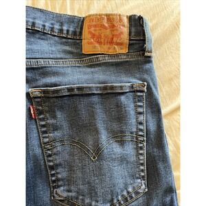 Levis 502 Regular Mens Jeans 32x30 Medium/dark Wash Blue Denim
